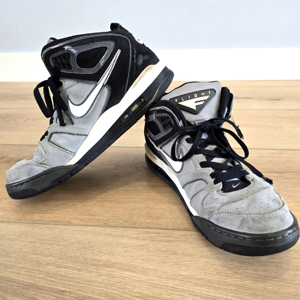 Size 11 Mens - Nike Air Flight Falcon Wolf Grey Sneakers Shoes